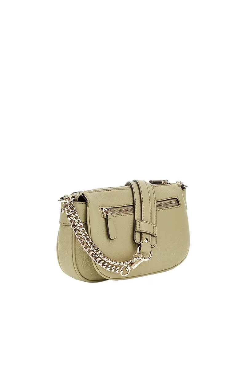 Guess Fedora Shoulder Bag Kadın Haki Çapraz Çanta HWBG9519170-SAG