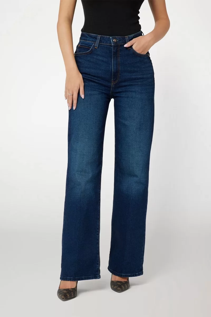 Guess WIDE LEG Kadın Denim Jeans W4BA1AD5GN4-MODC