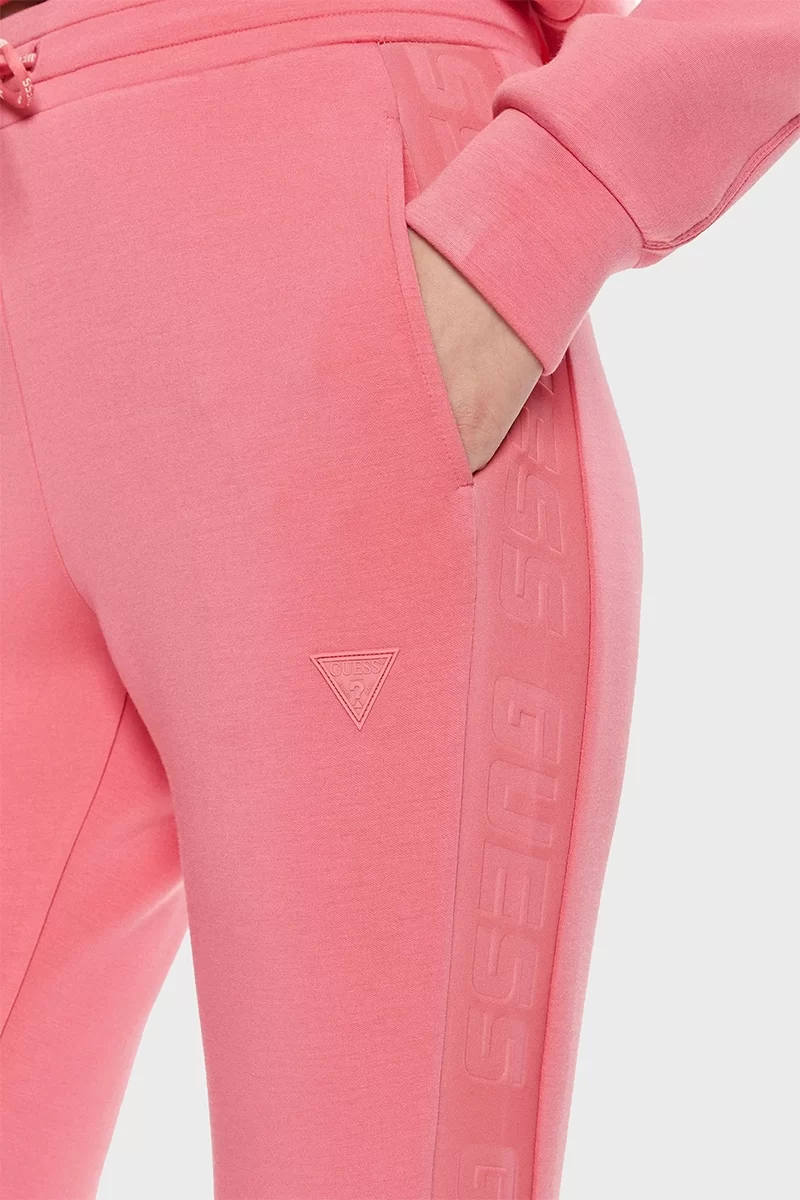 Guess ALLIE SCUBA JOGGER P Kadın Pembe Pantolon V2YB18K7UW2-G65P