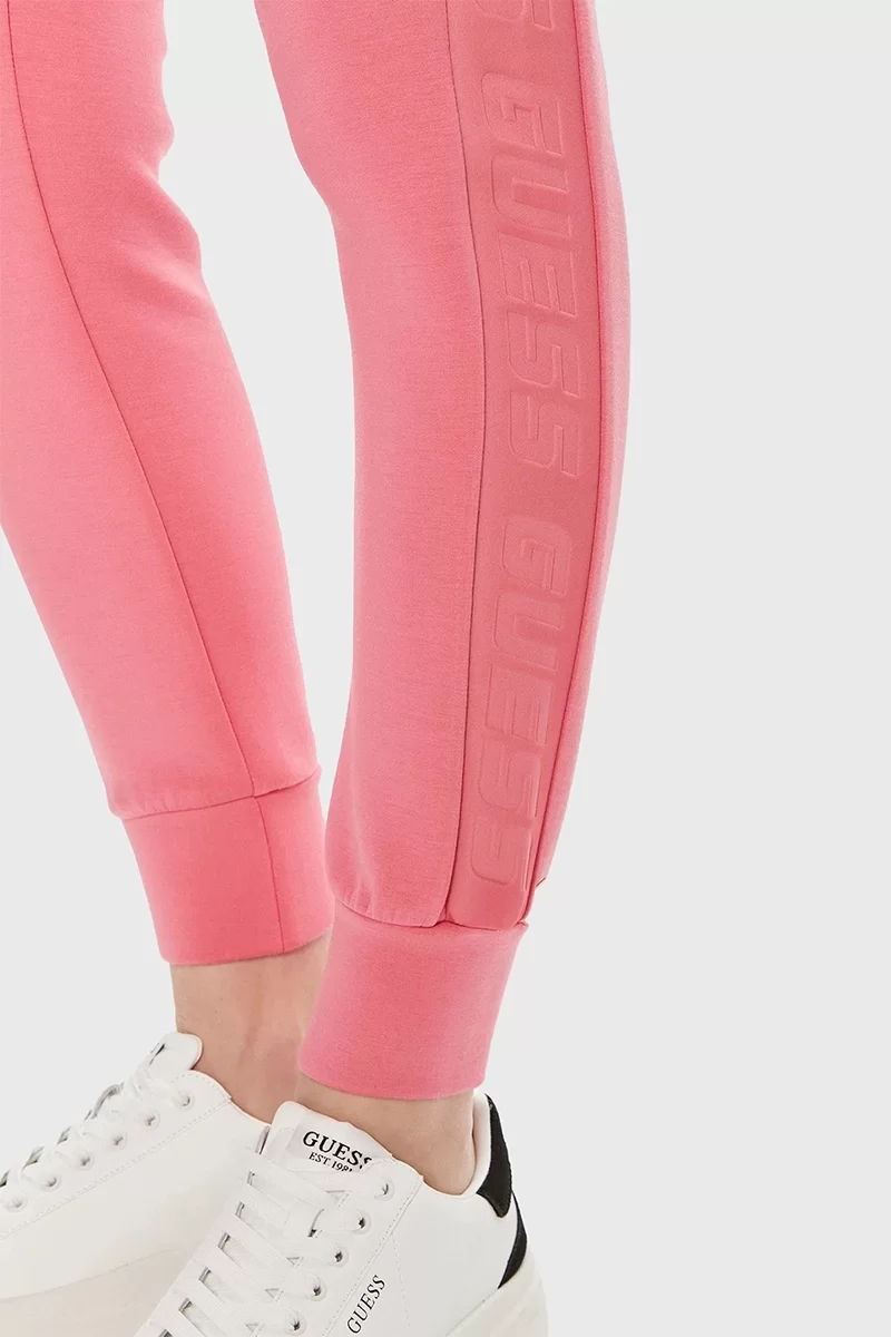 Guess ALLIE SCUBA JOGGER P Kadın Pembe Pantolon V2YB18K7UW2-G65P