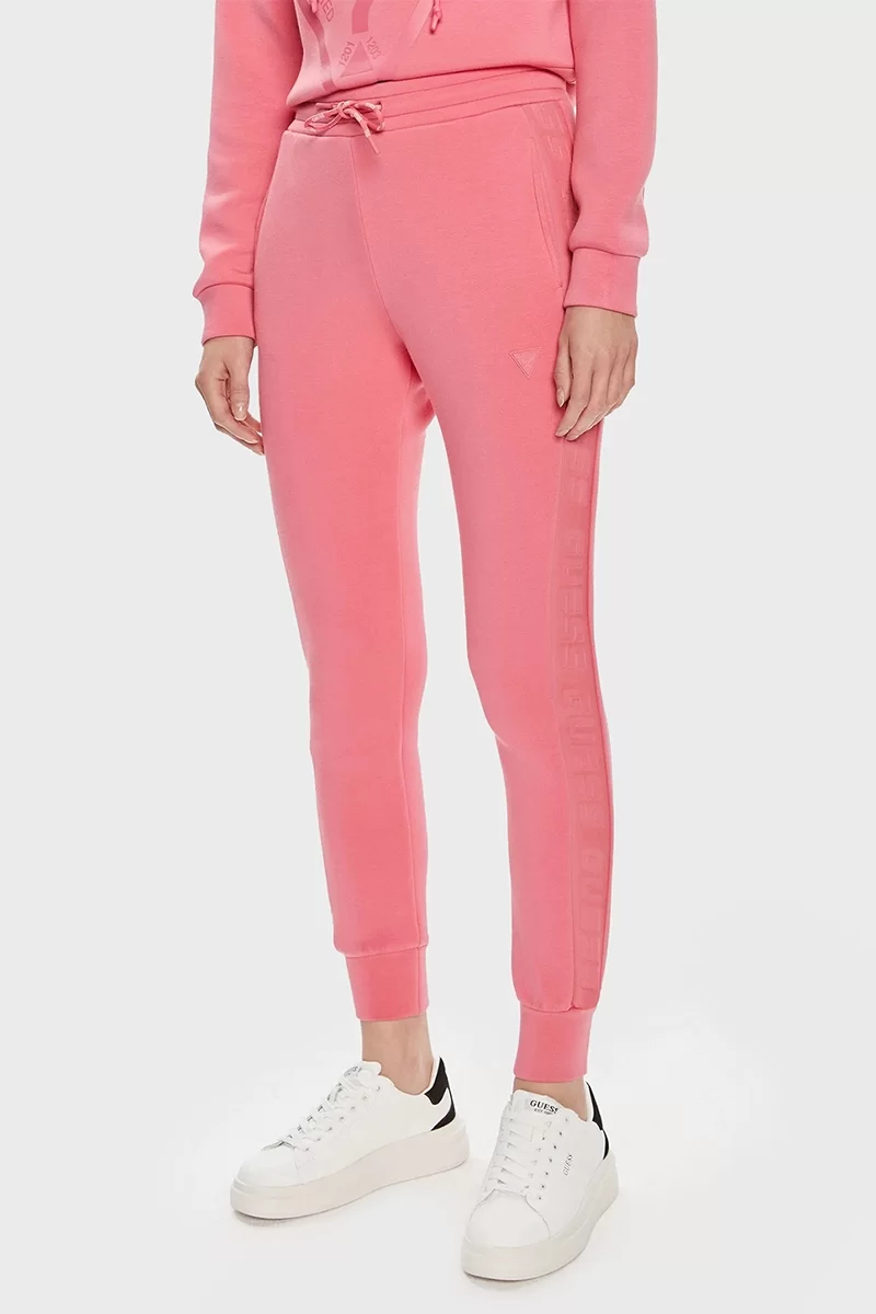 Guess ALLIE SCUBA JOGGER P Kadın Pembe Pantolon V2YB18K7UW2-G65P