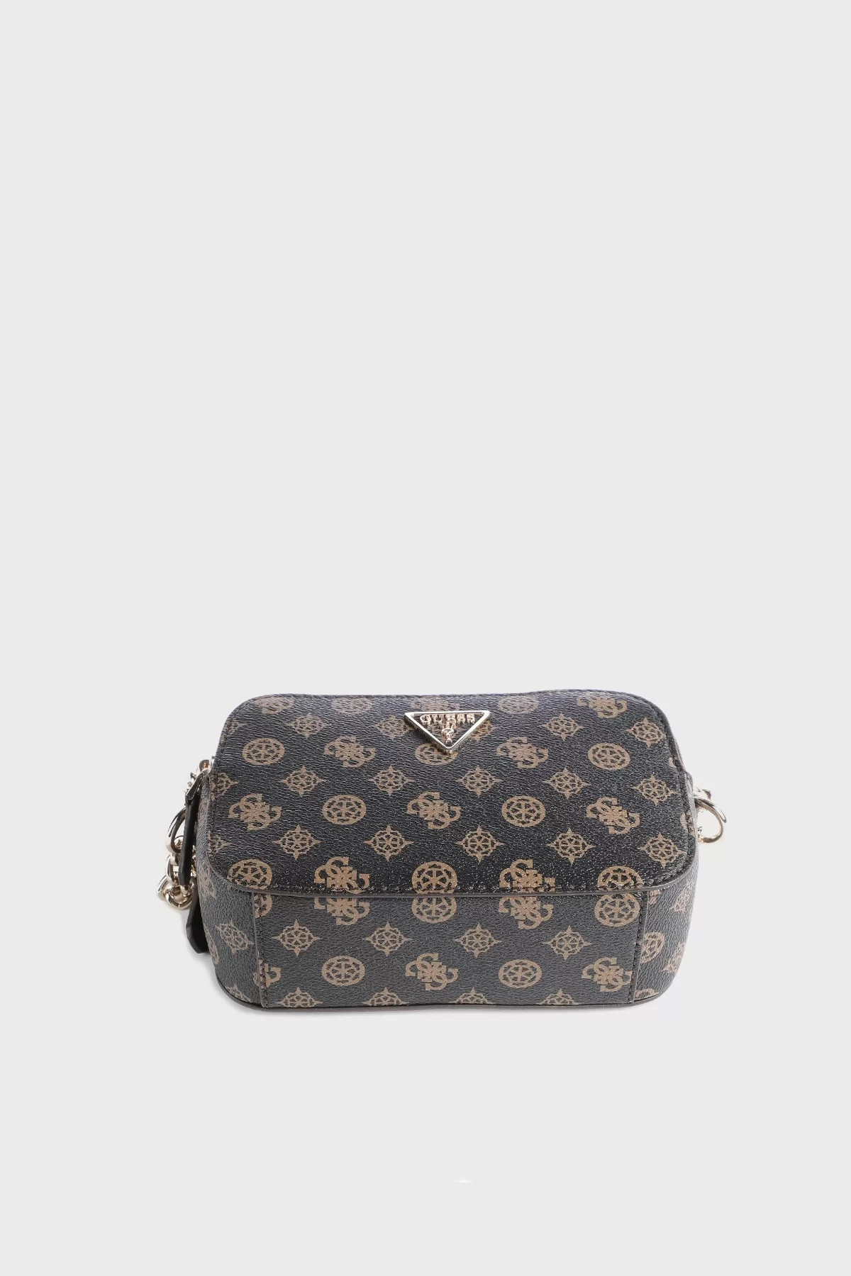 Guess Noelle Crossbody Camera Kadın Kahverengi Çapraz Çanta HWPZ7879140-MLO