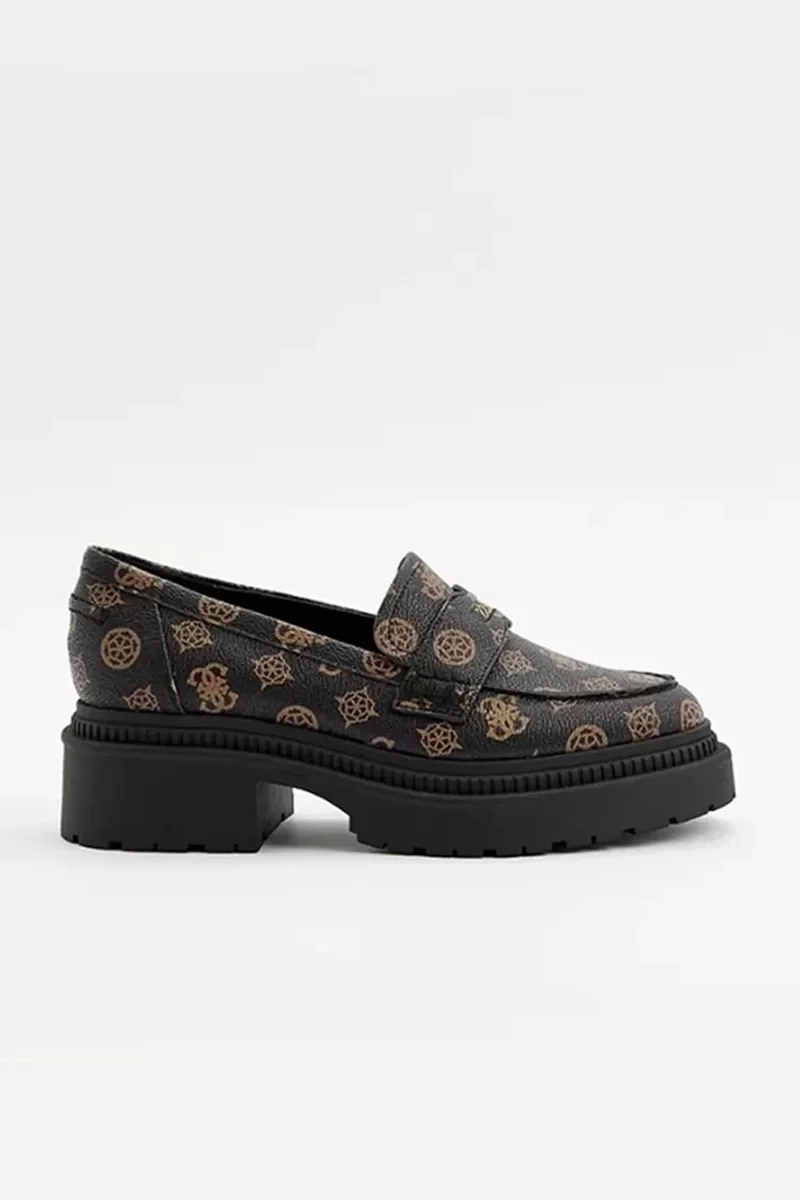 Guess FINDA2 Kadın Kahverengi Casual Ayakkabı FLTFI2FAL14-BROWN
