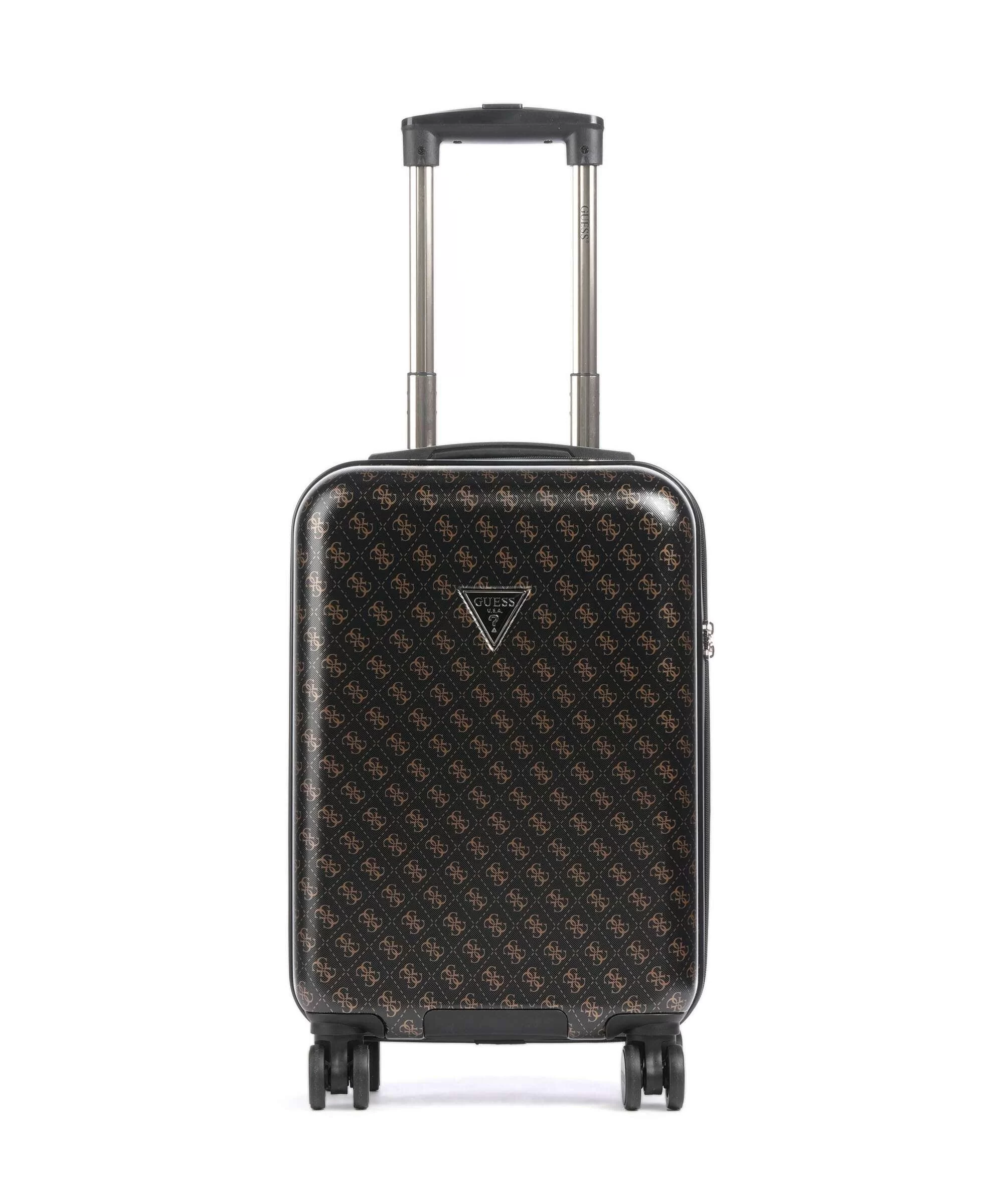 Guess JESCO 18 IN 8-WHEELER Kadın Kahverengi Valiz TWHB8389983-BRO
