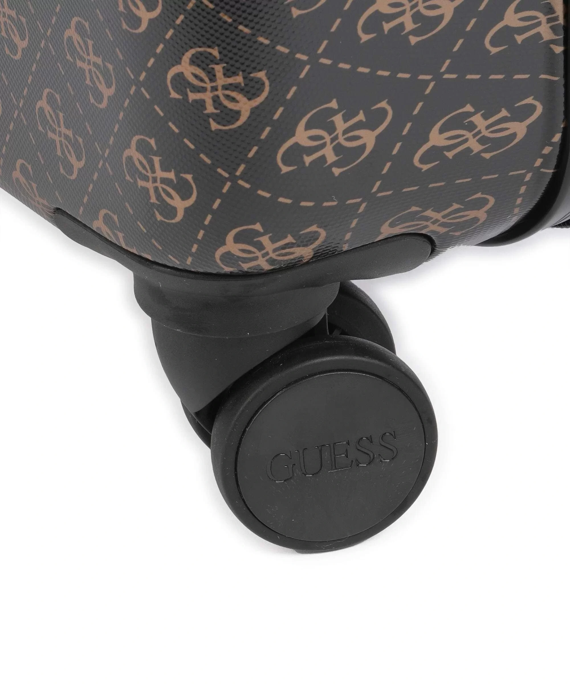 Guess JESCO 18 IN 8-WHEELER Kadın Kahverengi Valiz TWHB8389983-BRO