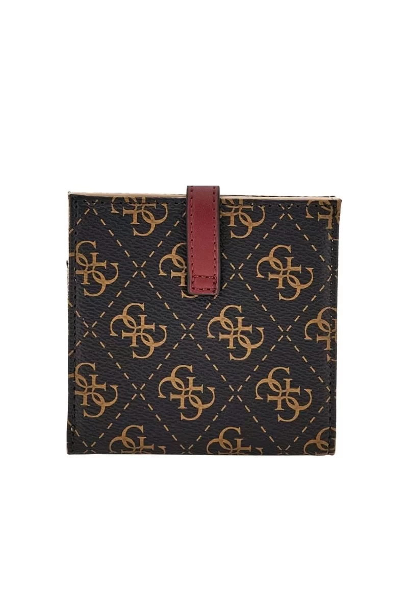 Guess Laurel Slg Tab Card Case Kadın Kahverengi Cüzdan SWQE8500152-BNL