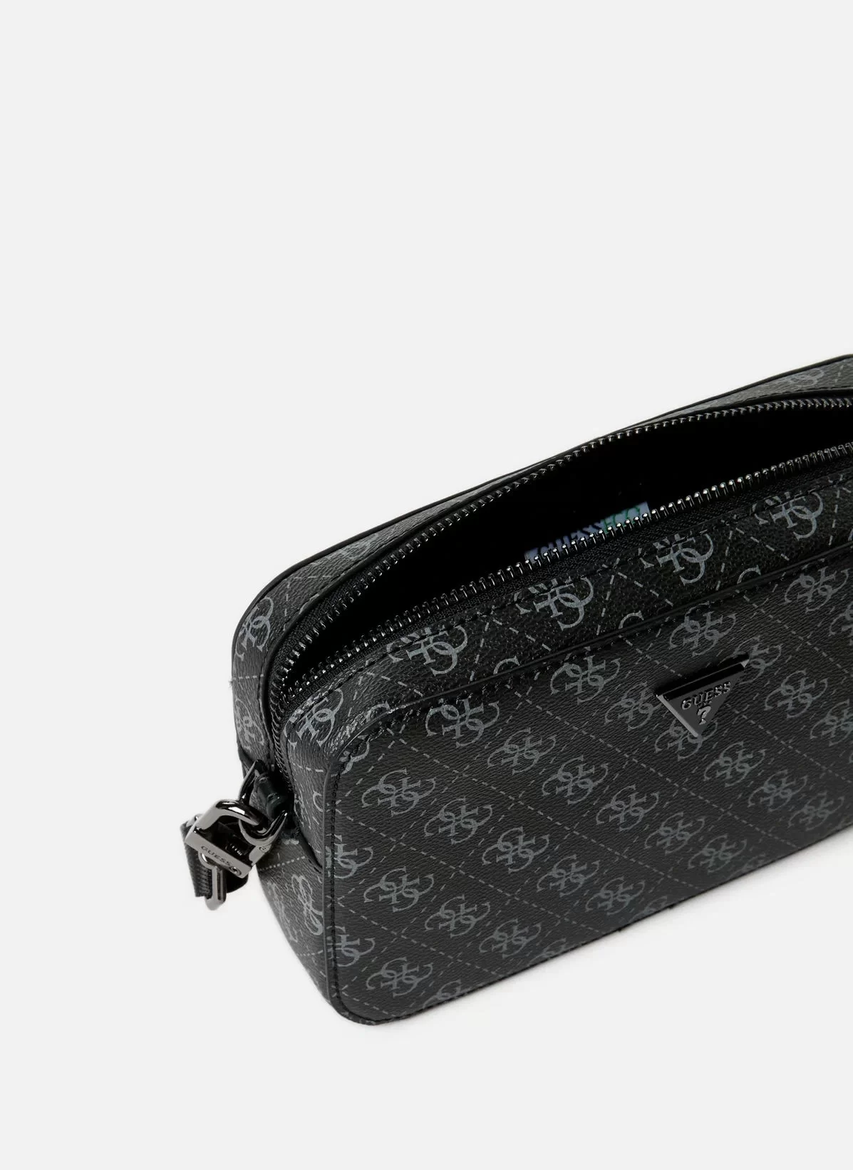 Guess MILANO MINI CAMERA BAG Erkek Siyah Omuz Çantası PMMILOP5245-DAB