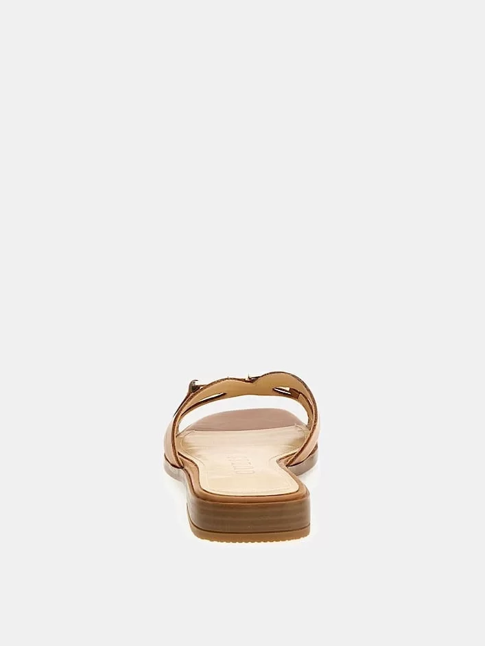 Guess REALLA Kadın Kahverengi Terlik FLJRLLLEA19-TAN