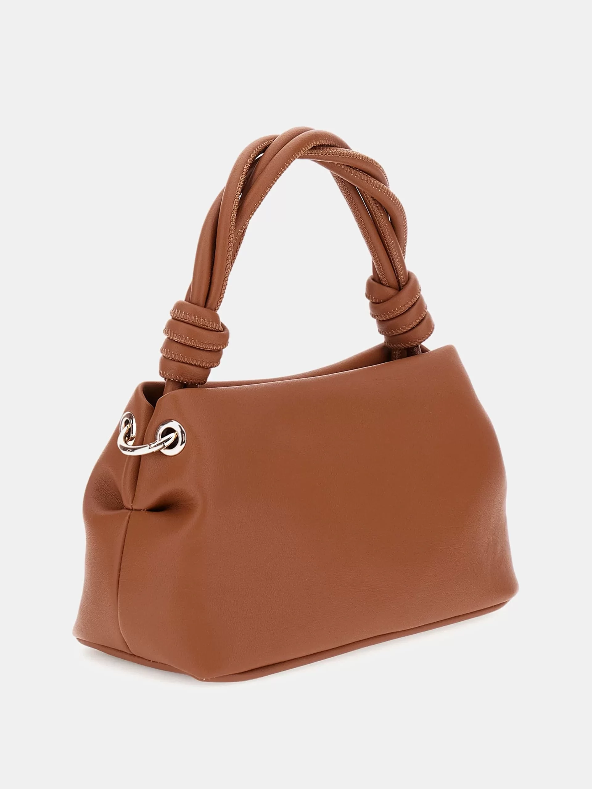 Guess Sansa Top Handle Crossbody Kadın Kahverengi El Çantası HWNG8476110-COG