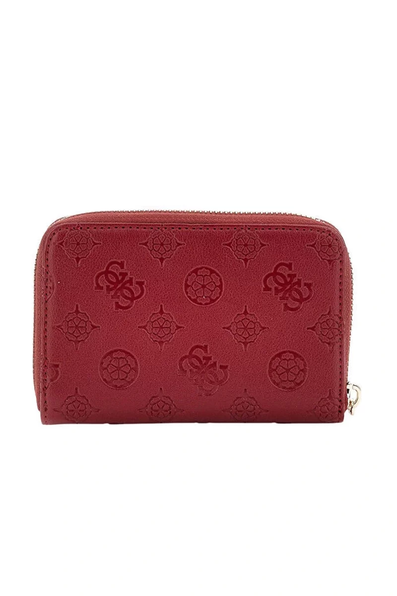 Guess GERTY SLG MEDIUM ZIP AROUND Kadın Kırmızı Cüzdan SWPD9529140-CLA