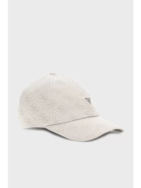 Guess LOGO BASEBALL CAP Kadın Beyaz Şapka V5GZ03WH492-FJ7S