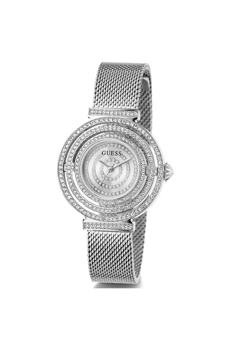 Guess Kadin Metalik Gri Kol Saati GUGW0550L1