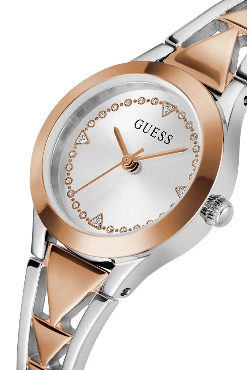 Guess Kadin Metalik Gri Kol Saati GUGW0609L3