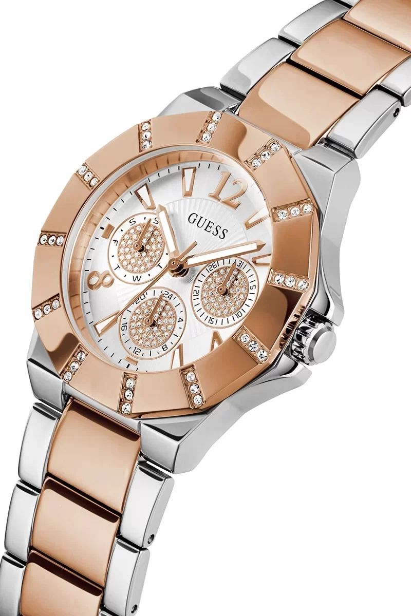 Guess Kadin Metalik Gri Kol Saati GUGW0616L3