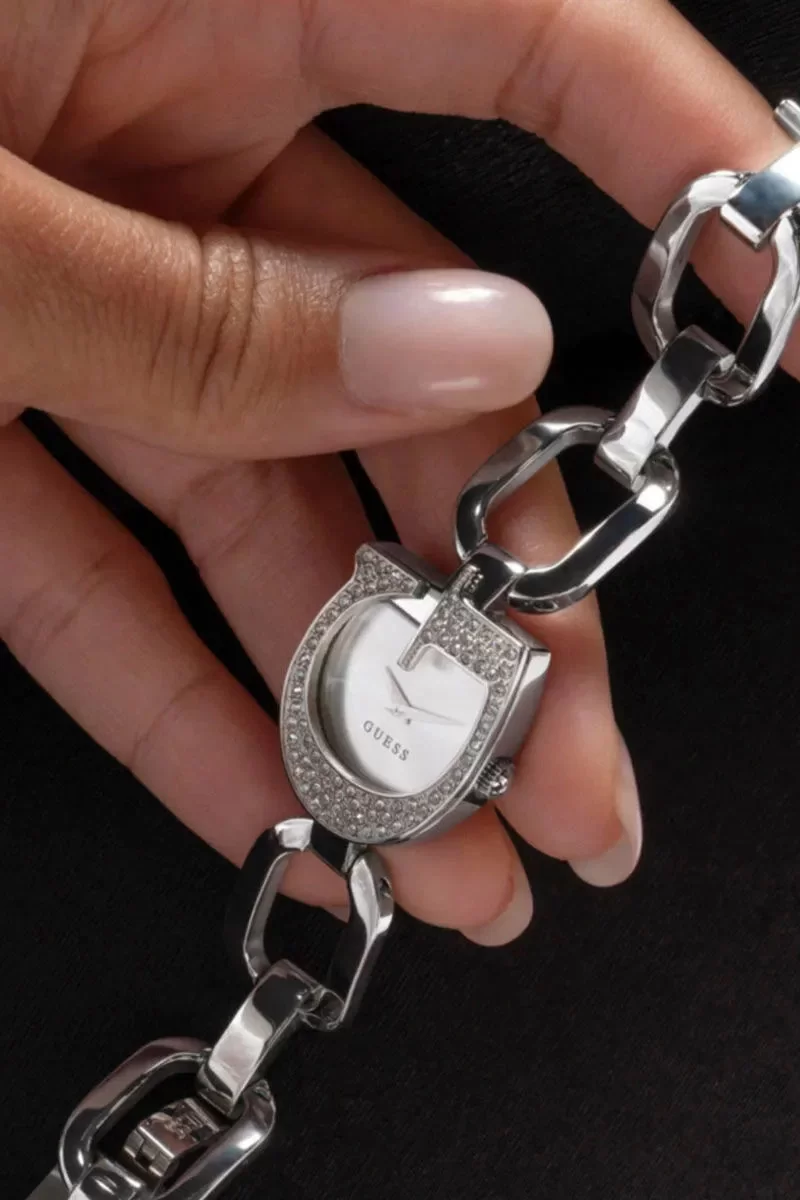 Guess Kadin Metalik Gri Kol Saati GUGW0683L1
