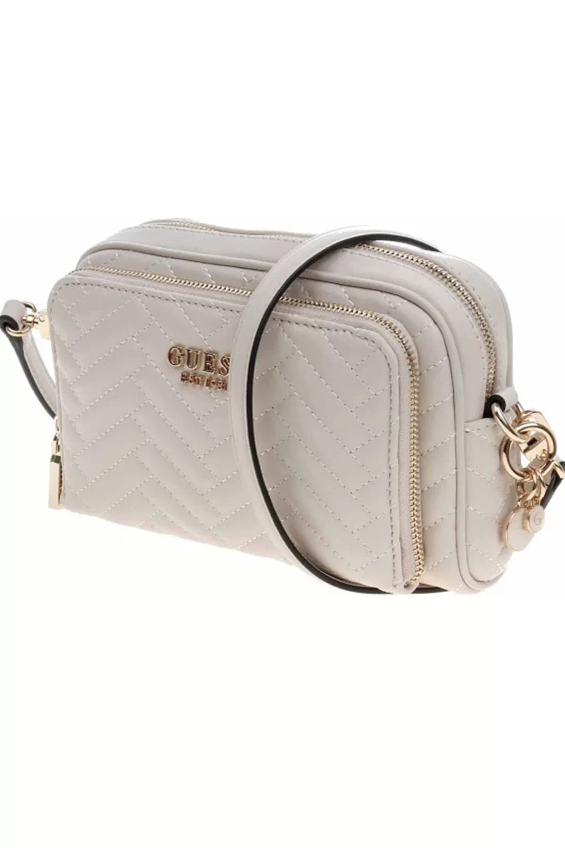 Guess ANNING CAMERA CROSSBODY Kadın Krem Çapraz Çanta HWQG9508140-STO