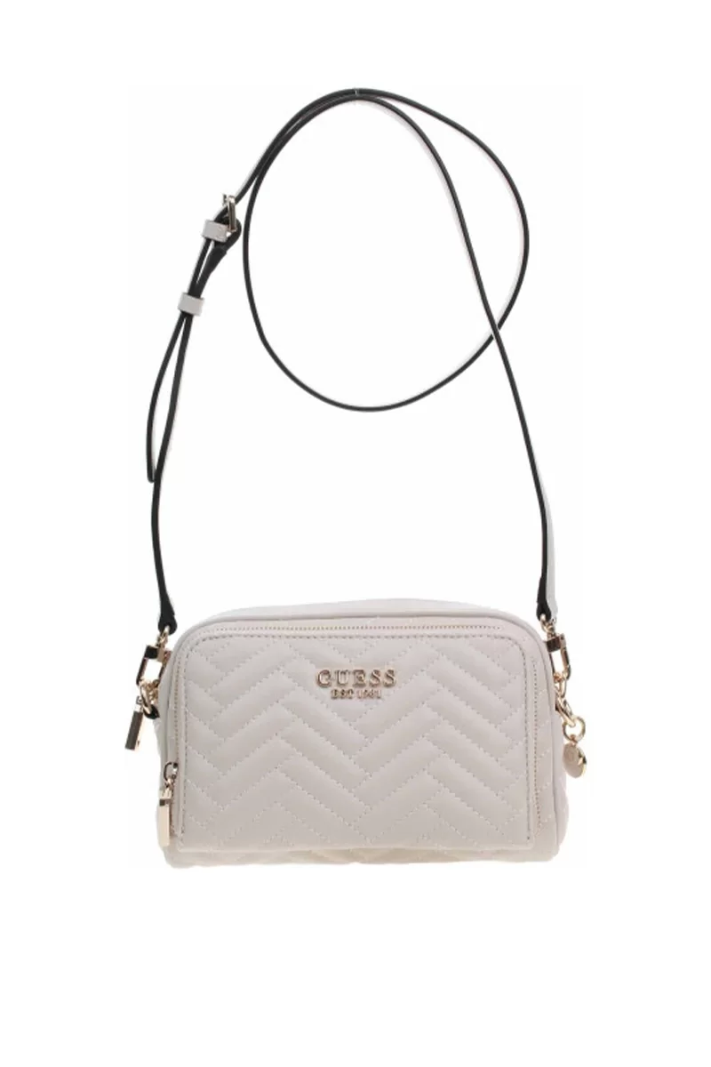 Guess ANNING CAMERA CROSSBODY Kadın Krem Çapraz Çanta HWQG9508140-STO