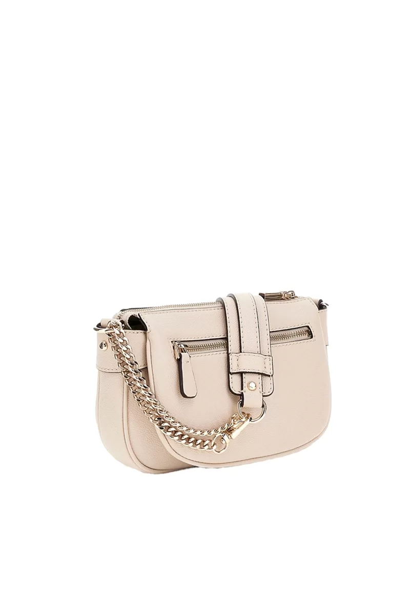 Guess Fedora Shoulder Bag Kadın Ekru Çapraz Çanta HWBG9519170-BON