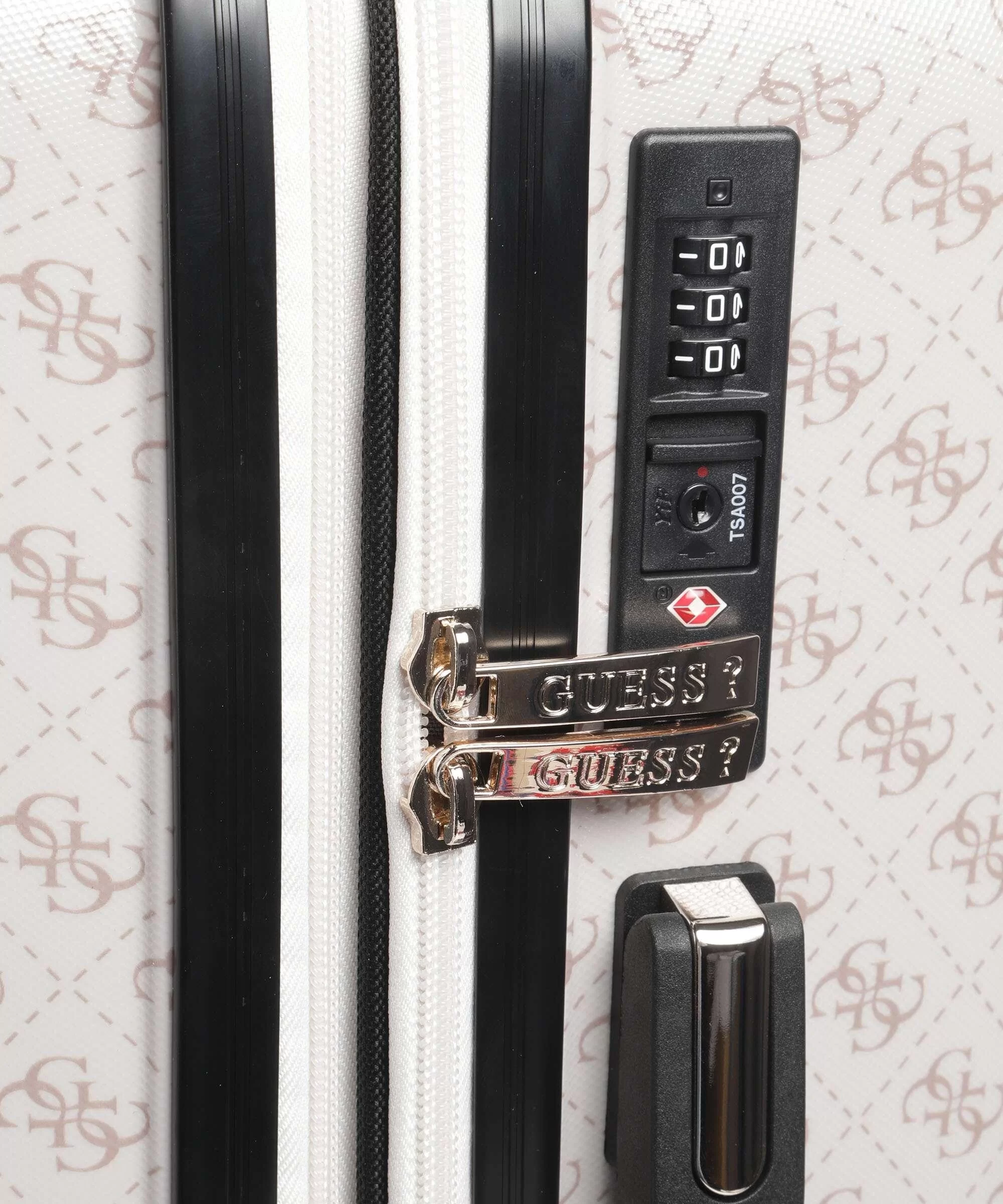 Guess JESCO 22 IN 8-WHEELER Kadın Krem Valiz TWHB8389982-DOV