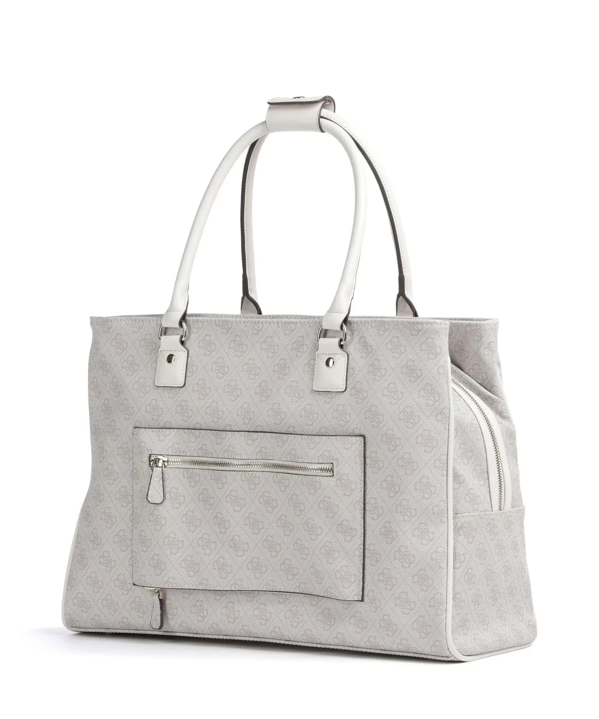 Guess Jesco Shopper Tote Kadın Krem Omuz Çantası TWLB8389919-DOV