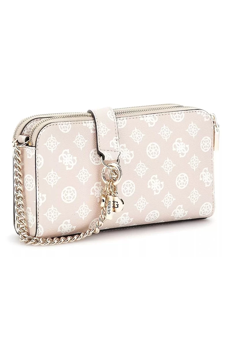 Guess ECO ERICA STATUS CROSSBODY Kadın Bej Çapraz Çanta HWEPG951012-SDL