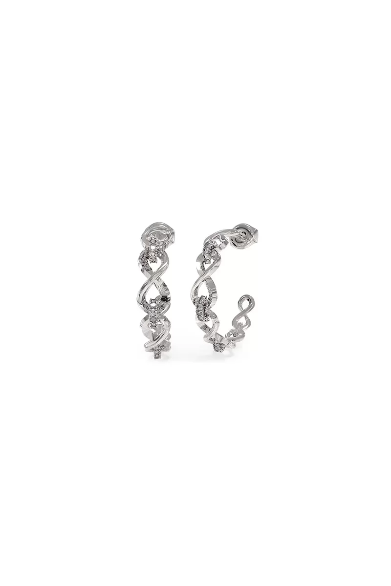 Guess Kadın Gümüş Renkli Küpe - JGUJUBE03267JWRHTU