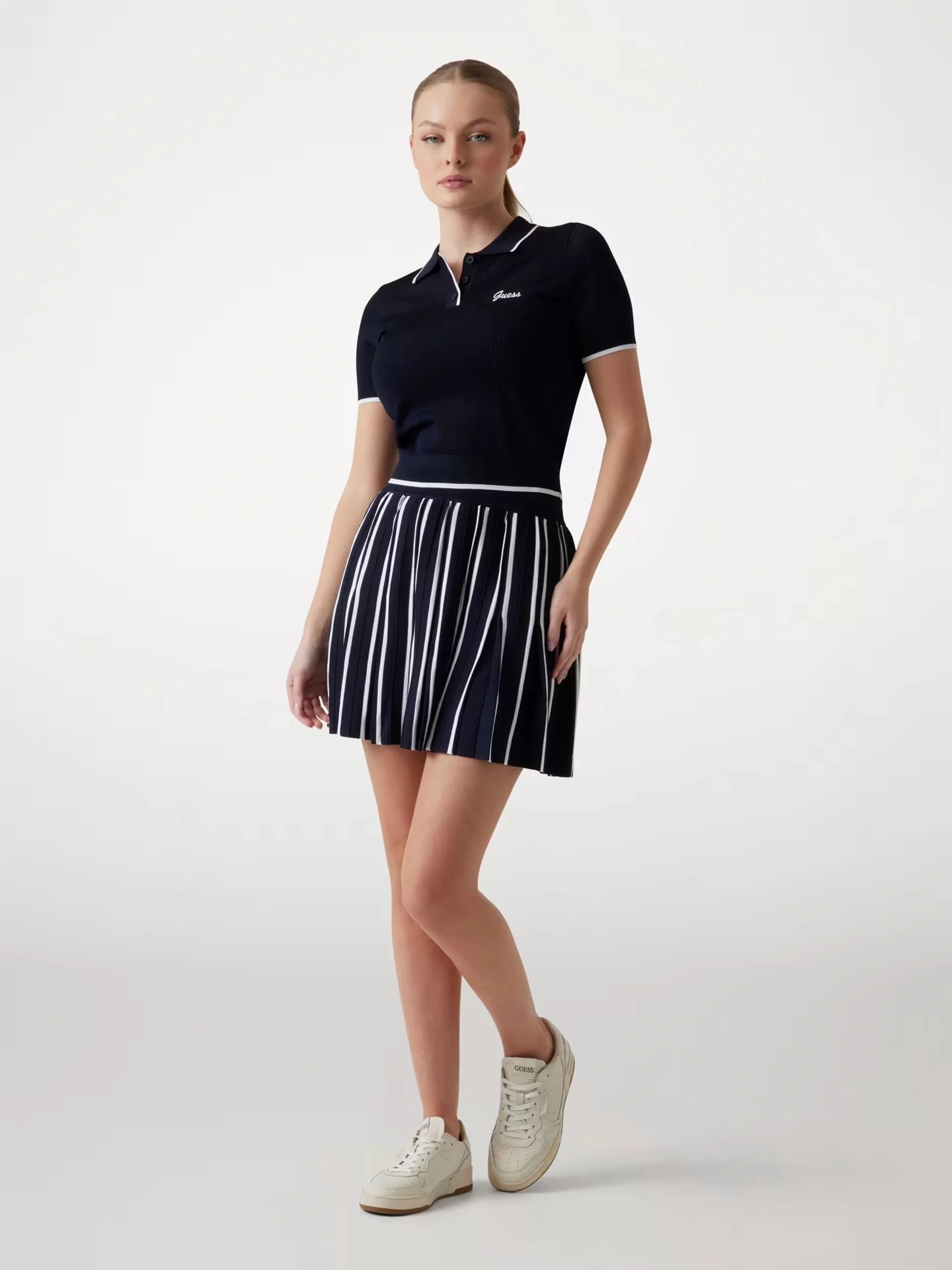 Guess SWEATER SKIRT Kadın Lacivert Etek V5GD00Z3D60-A71W
