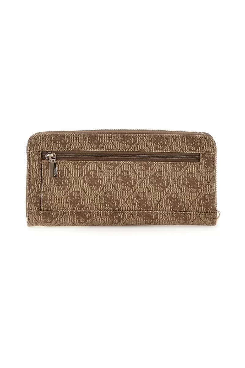 Guess LAUREL SLG LARGE ZIP Kadın Kahverengi Cüzdan SWSG8500146-LTL