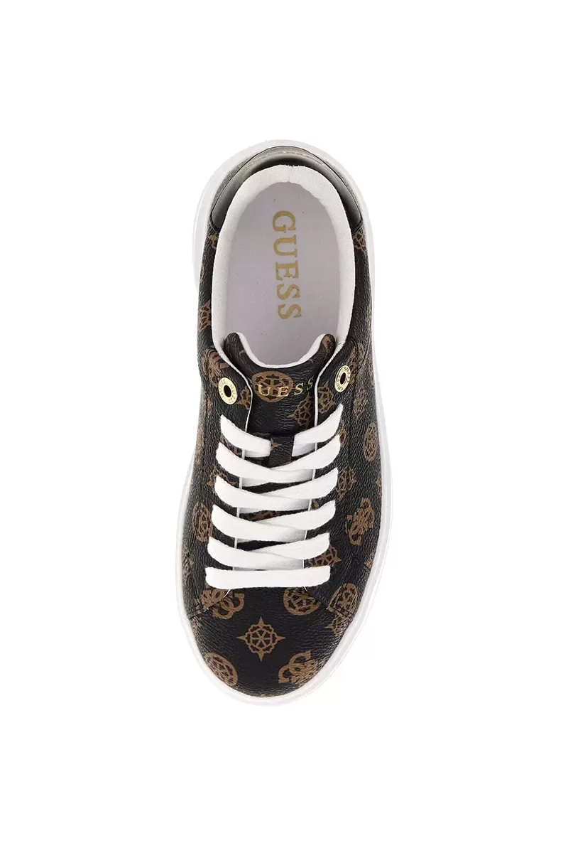 Guess Denesa5 Kadın Kahverengi Sneaker FLPDENFAL12-BRBLK
