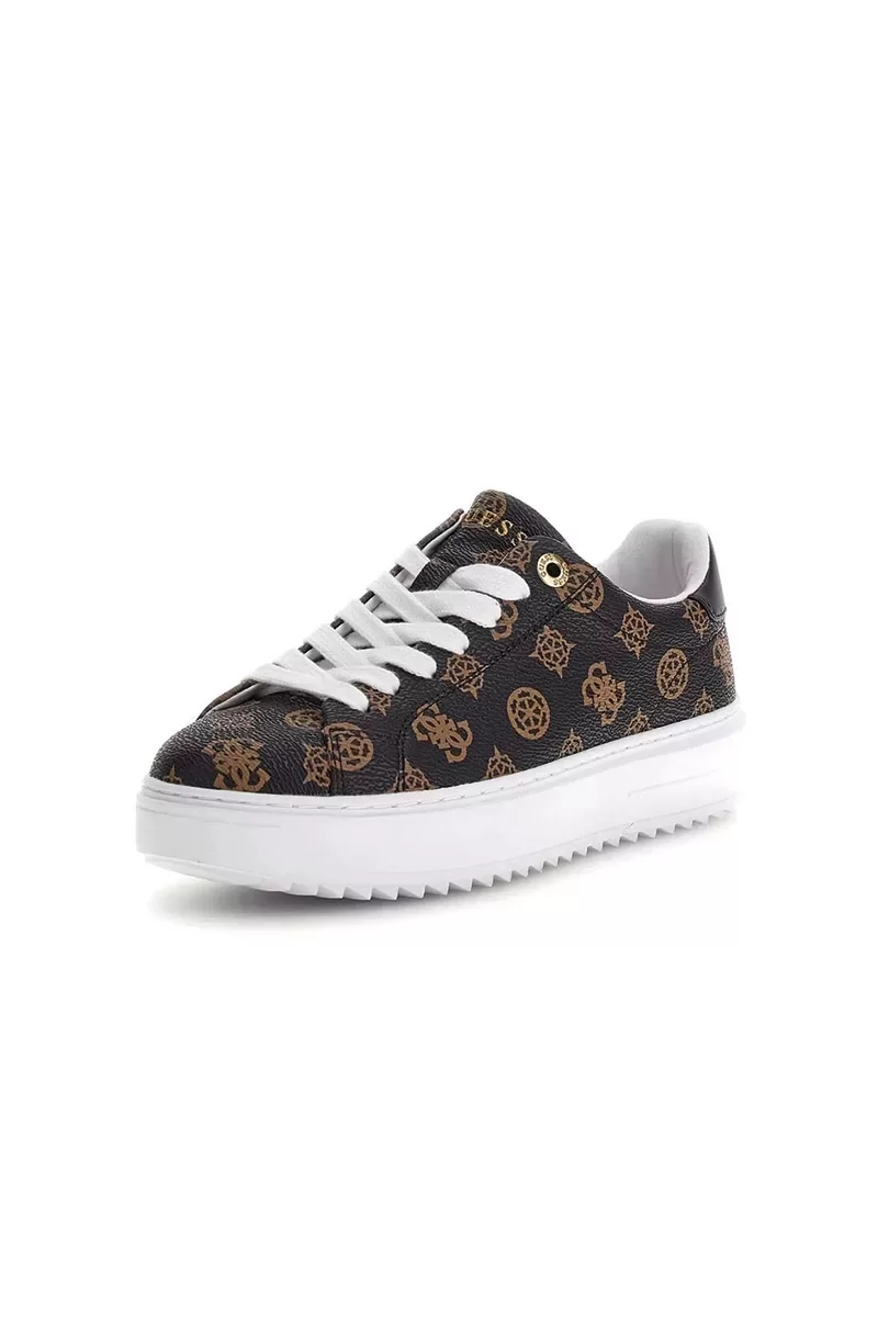 Guess Denesa5 Kadın Kahverengi Sneaker FLPDENFAL12-BRBLK