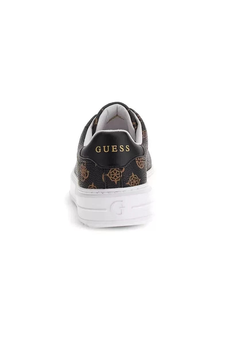 Guess Denesa5 Kadın Kahverengi Sneaker FLPDENFAL12-BRBLK