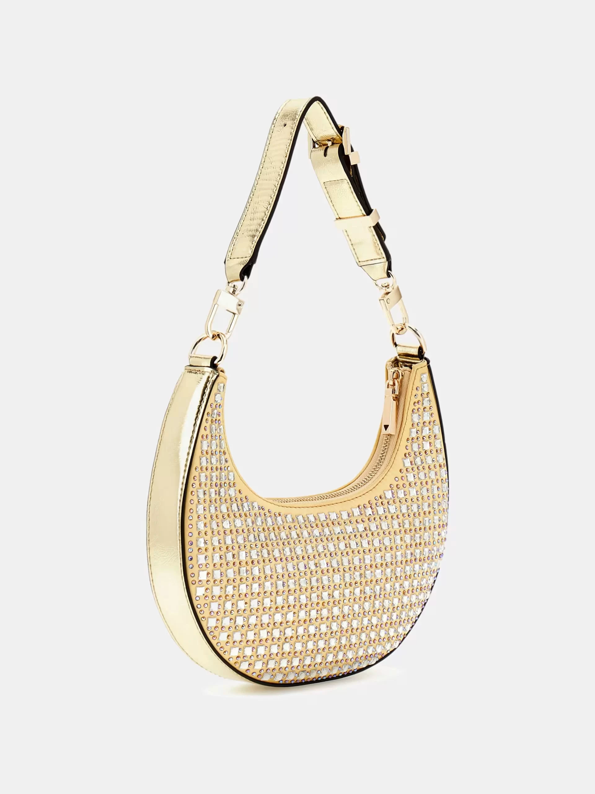 Guess LUA SMALL HOBO Kadın Sarı Omuz Çantası HWIG9205010-GOL