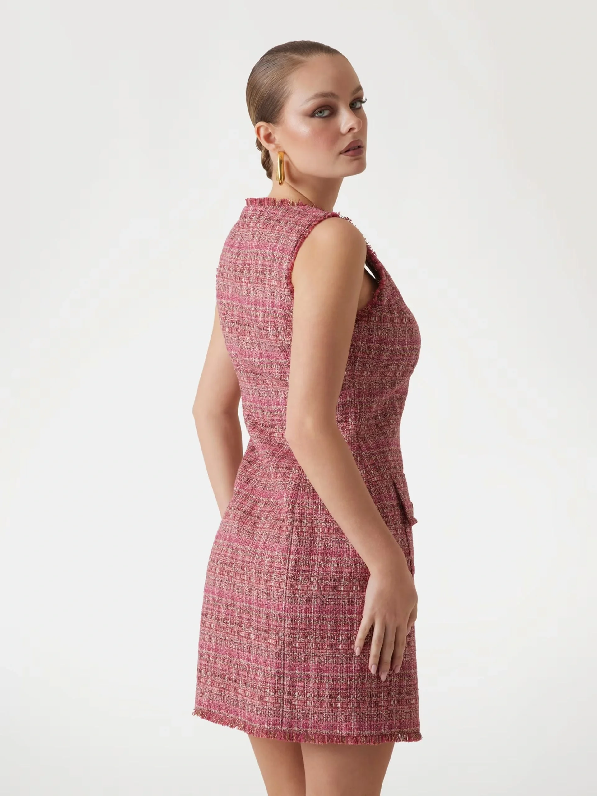 Guess CLAUDIA SLIM DRESS Kadın Multicolor Elbise 5GGK177302A-F8NP