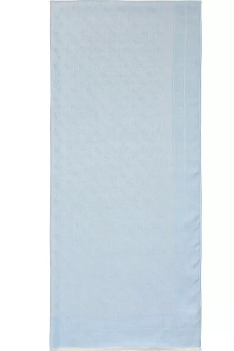 Guess ZAMIRA SCARF 4G JAQUARD 80X180 Kadın Mavi Şal AW5277MOD03-SKY