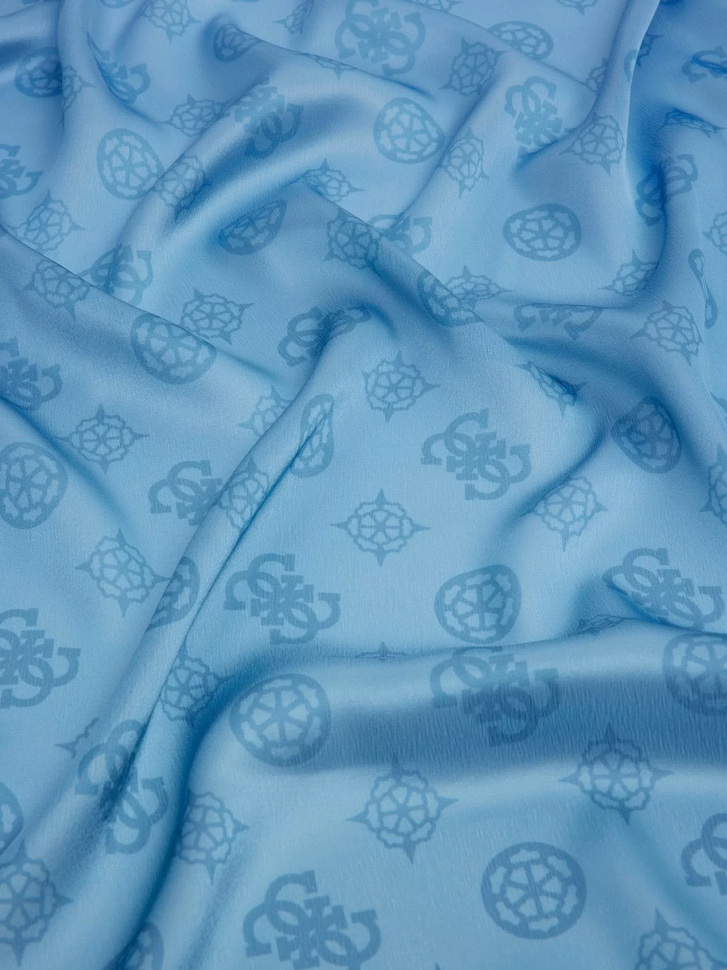 Guess Cresıdıa Scarf 90X190 Kadın Mavi Şal AW5308POL03-PWB