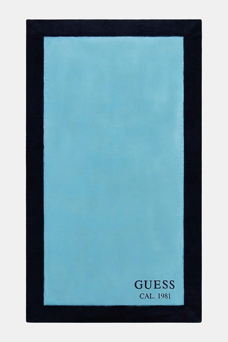 Guess TOWEL WITH BORDER Kadın Mavi Havlu E5GZ15KCDM0-A739