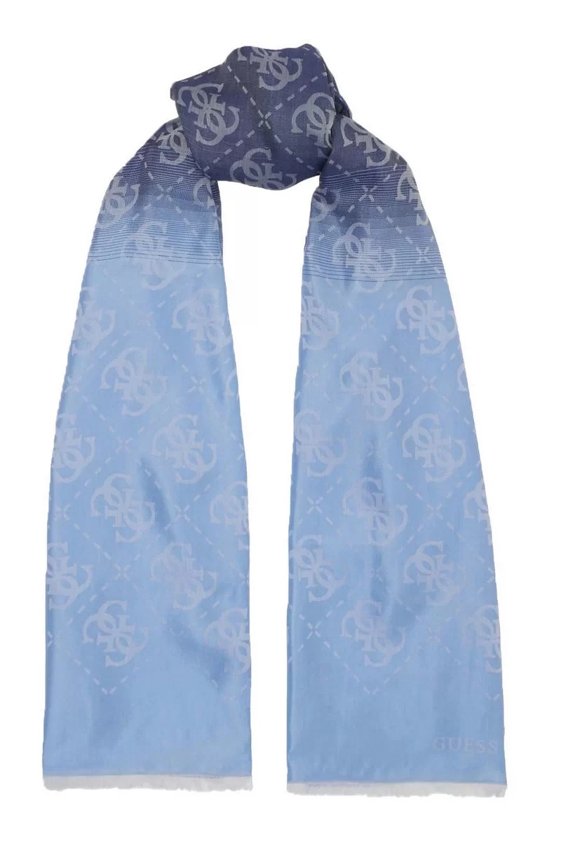 Guess SCARF 75X185 Kadın Mavi Şal AW5247MOD03-BLM