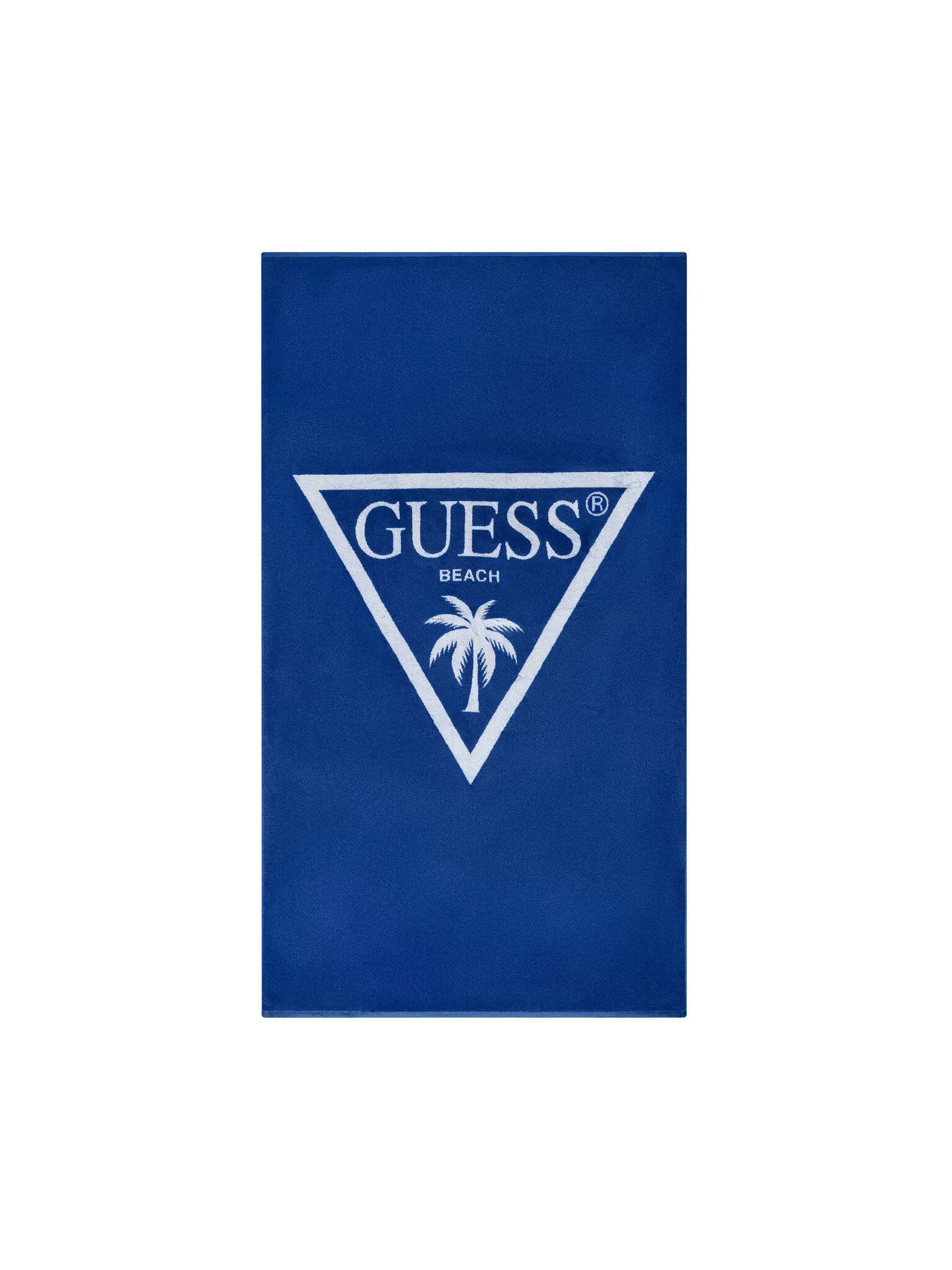 Guess JACQ PALM TRIANGLE LOGO TOWEL Kadın Mavi Havlu E5GZ14SG00P-G7M1