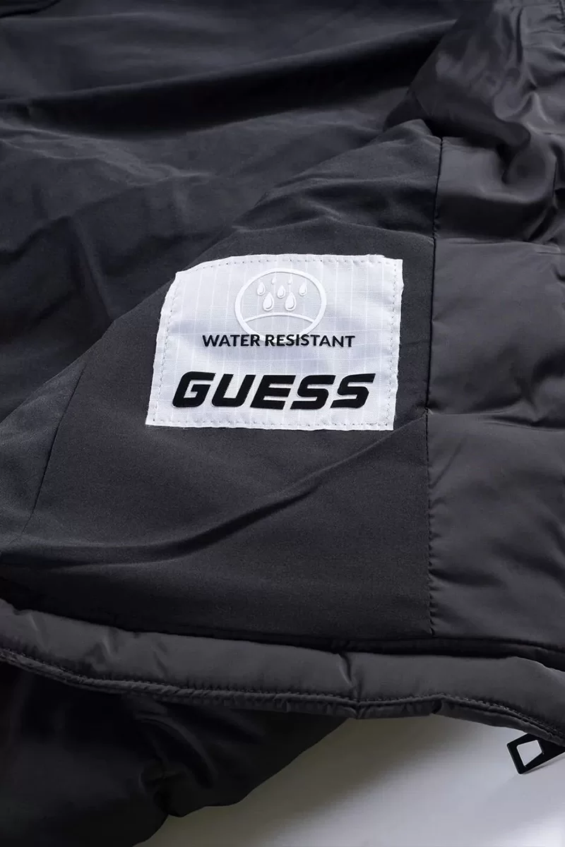 Guess New Aleta Long Puffer Jacket Kadın Siyah Mont V4YL05WF3X0-JBLK