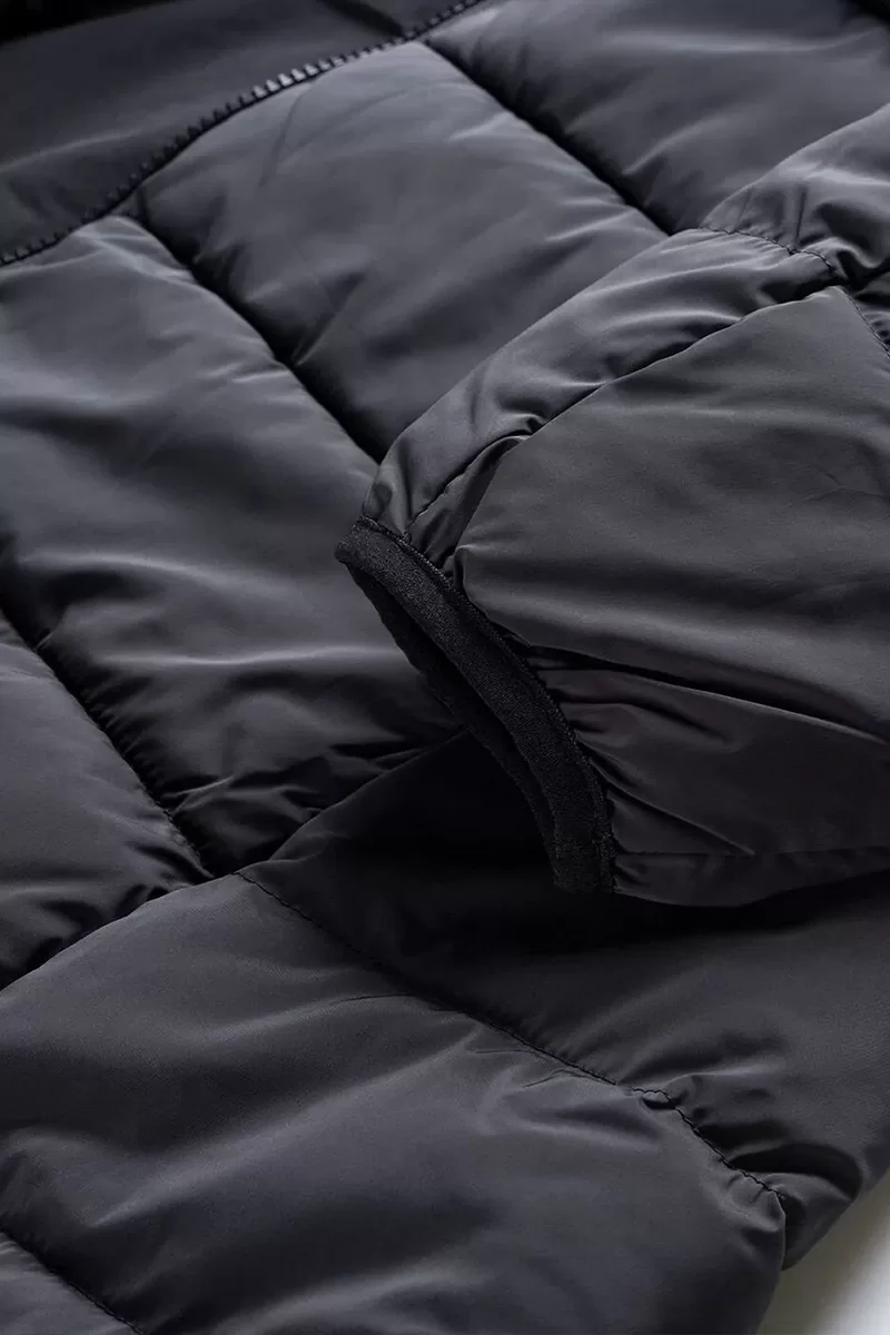 Guess New Aleta Long Puffer Jacket Kadın Siyah Mont V4YL05WF3X0-JBLK