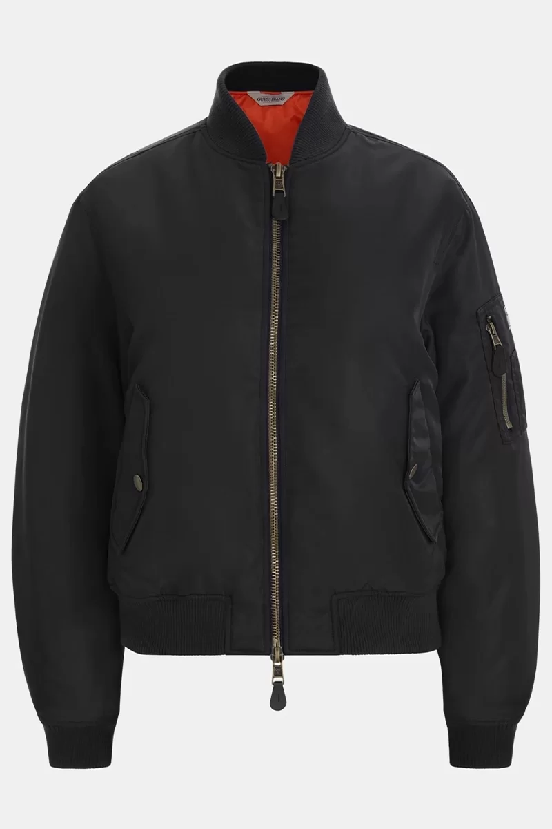 Guess Jeans GJ BOMBER JKT Kadın Siyah Ceket W4YL01WG932-JBLK