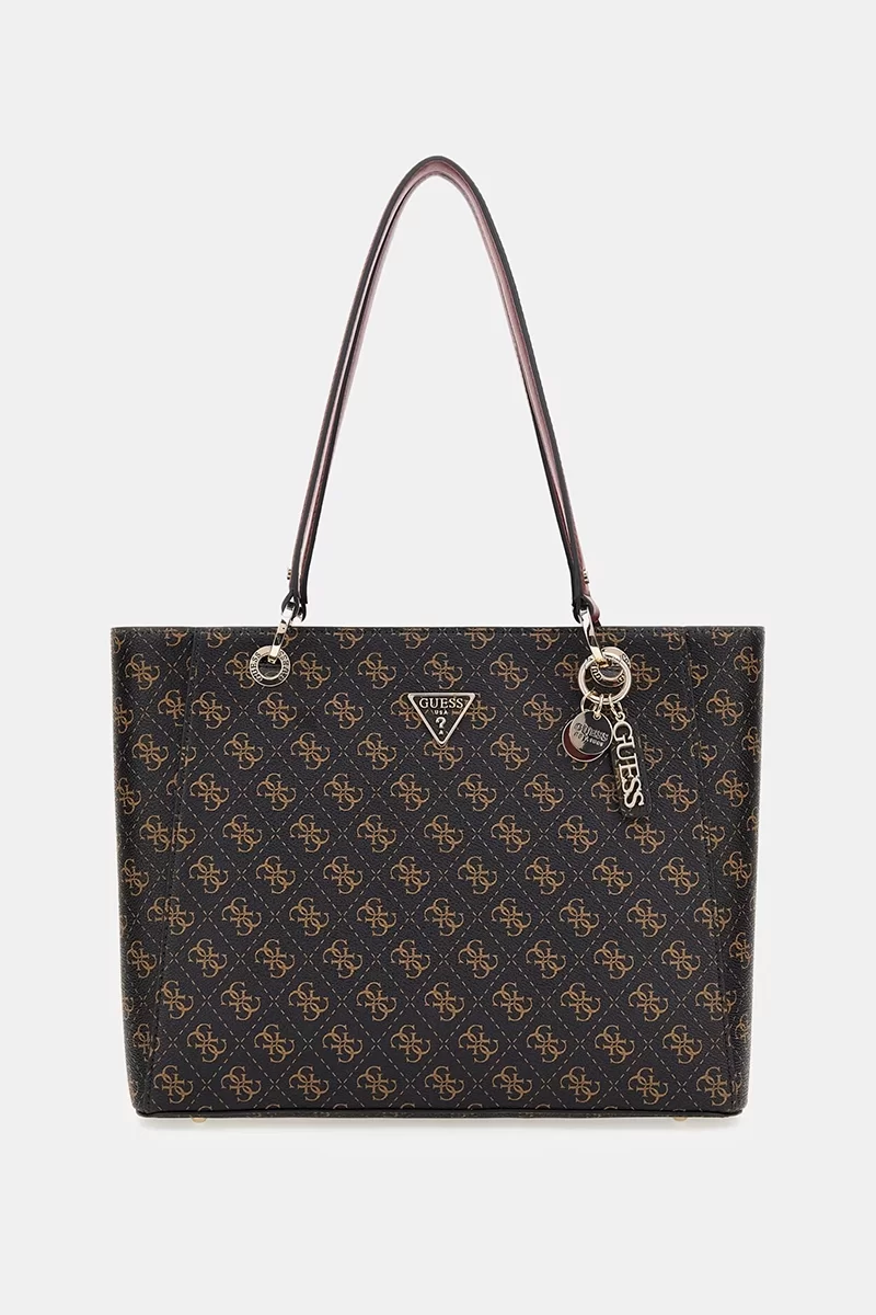 Guess NOELLE TOTE Kadın Kahverengi El Çantası HWQL7879250-BRO