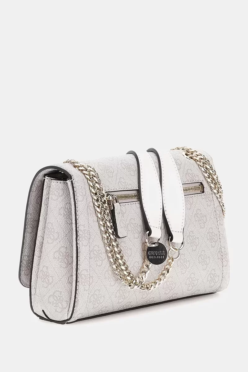 Guess NOELLE CONVERTIBLE X Kadın Krem Çapraz Çanta HWBD7879210-DVL