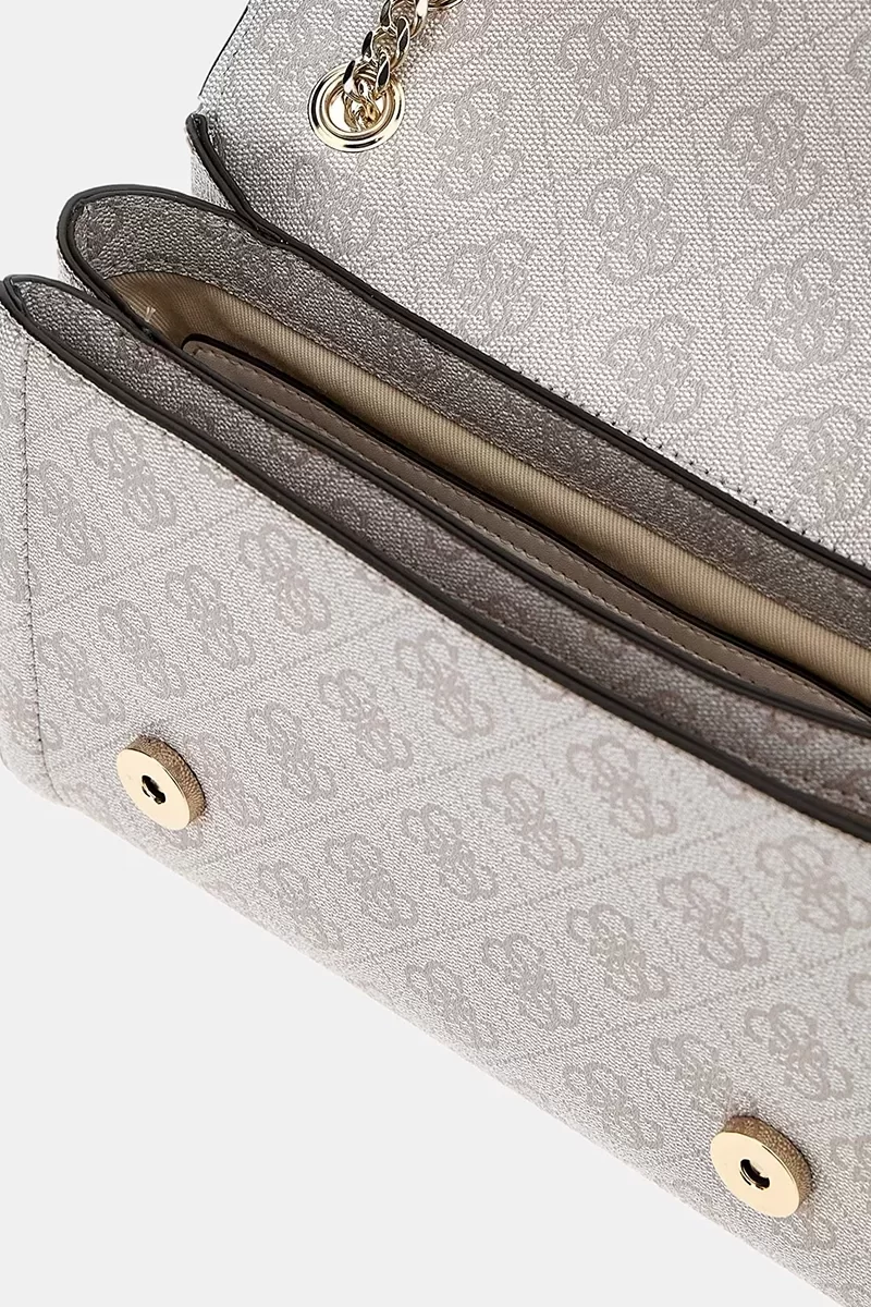 Guess NOELLE CONVERTIBLE X Kadın Krem Çapraz Çanta HWBD7879210-DVL