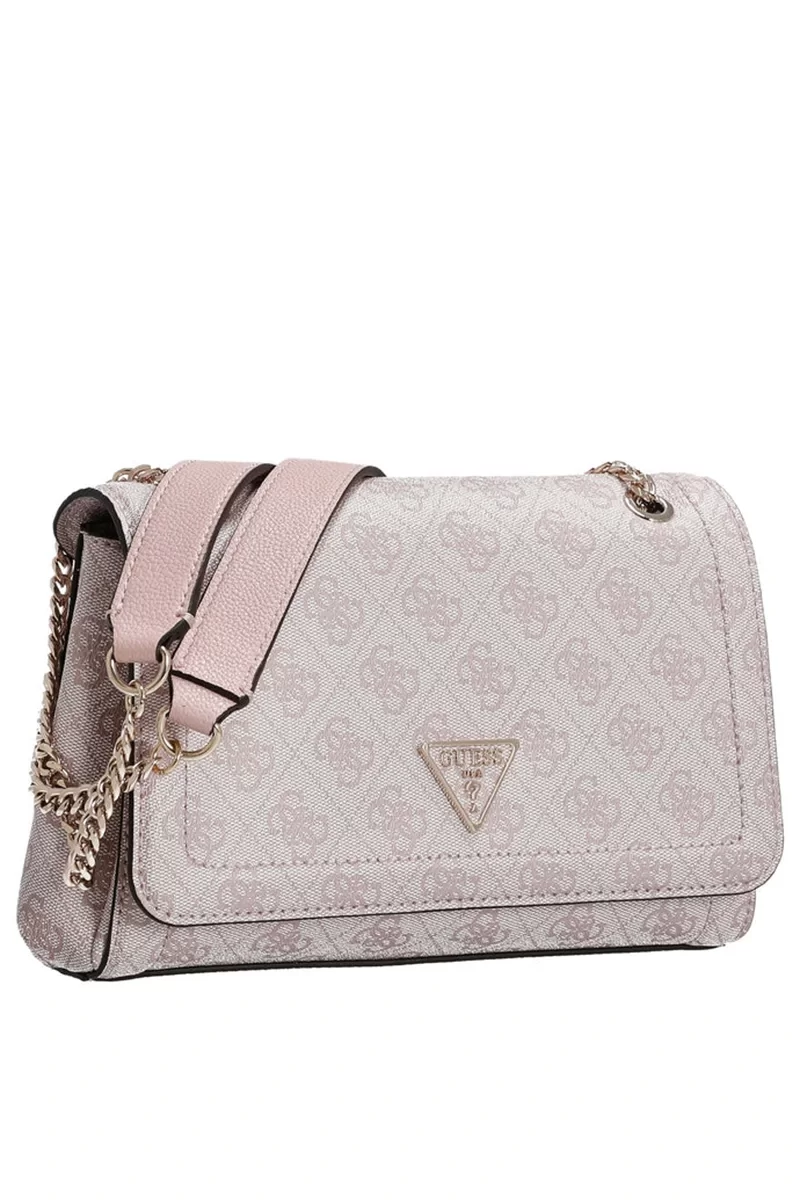 Guess NOELLE CONVERTIBLE XBODY FLAP Kadın Pembe Çapraz Çanta HWBG7879210-OCL