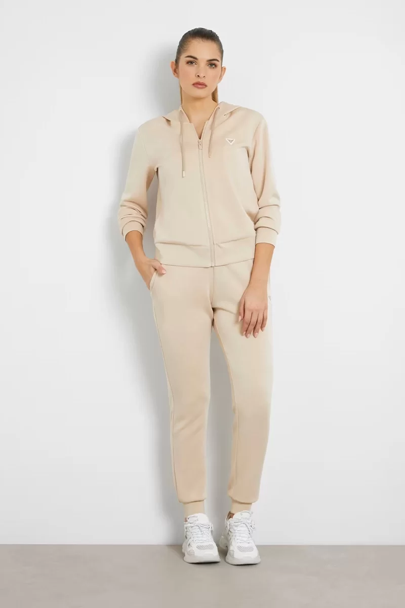 Guess Olympe Long Pants Kadın Bej Eşofman Altı V4YB08KCAY2-G1L9