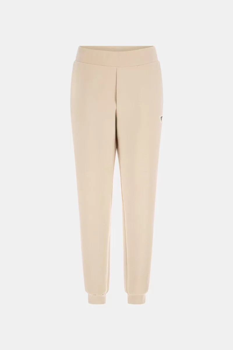 Guess Olympe Long Pants Kadın Bej Eşofman Altı V4YB08KCAY2-G1L9