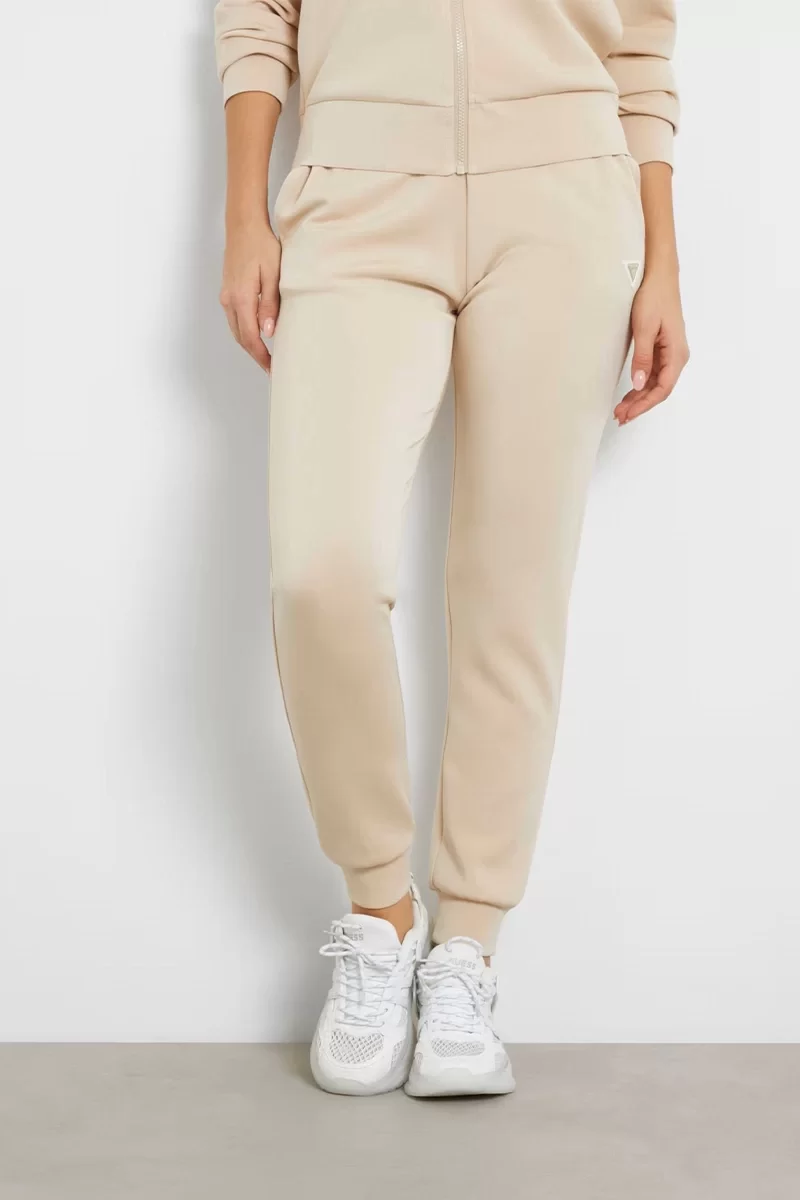 Guess Olympe Long Pants Kadın Bej Eşofman Altı V4YB08KCAY2-G1L9