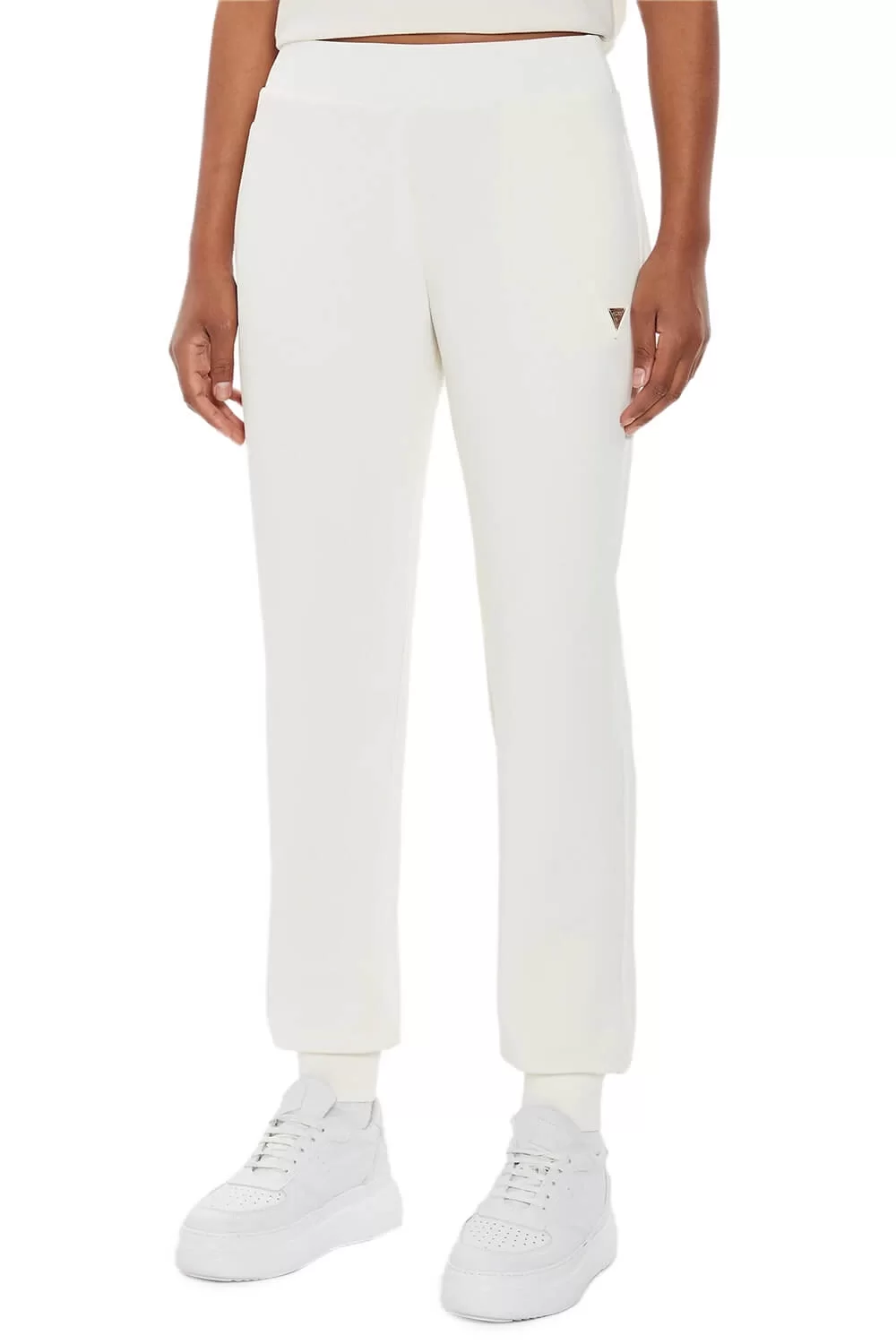 Guess Olympe Long Pants Kadın Beyaz Eşofman Altı V4YB08KCAY2-G6K5