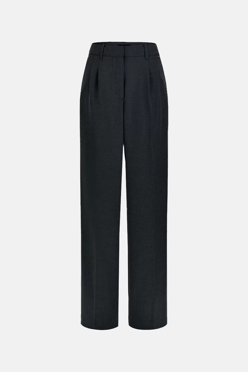 Guess DORIS PERFECT PANT Kadın Siyah Pantolon W4BB02WGIF2-JBLK